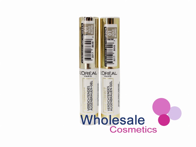 25 x L'Oreal Paris Age Perfect Brow Densifying Mascara 4.9ml - 01 GOLD BLONDE